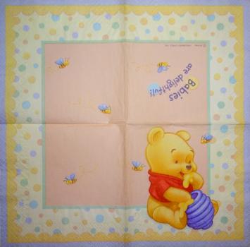 WP-125 Winnie Pooh - 2-ply - Hallmark - Disney - CS